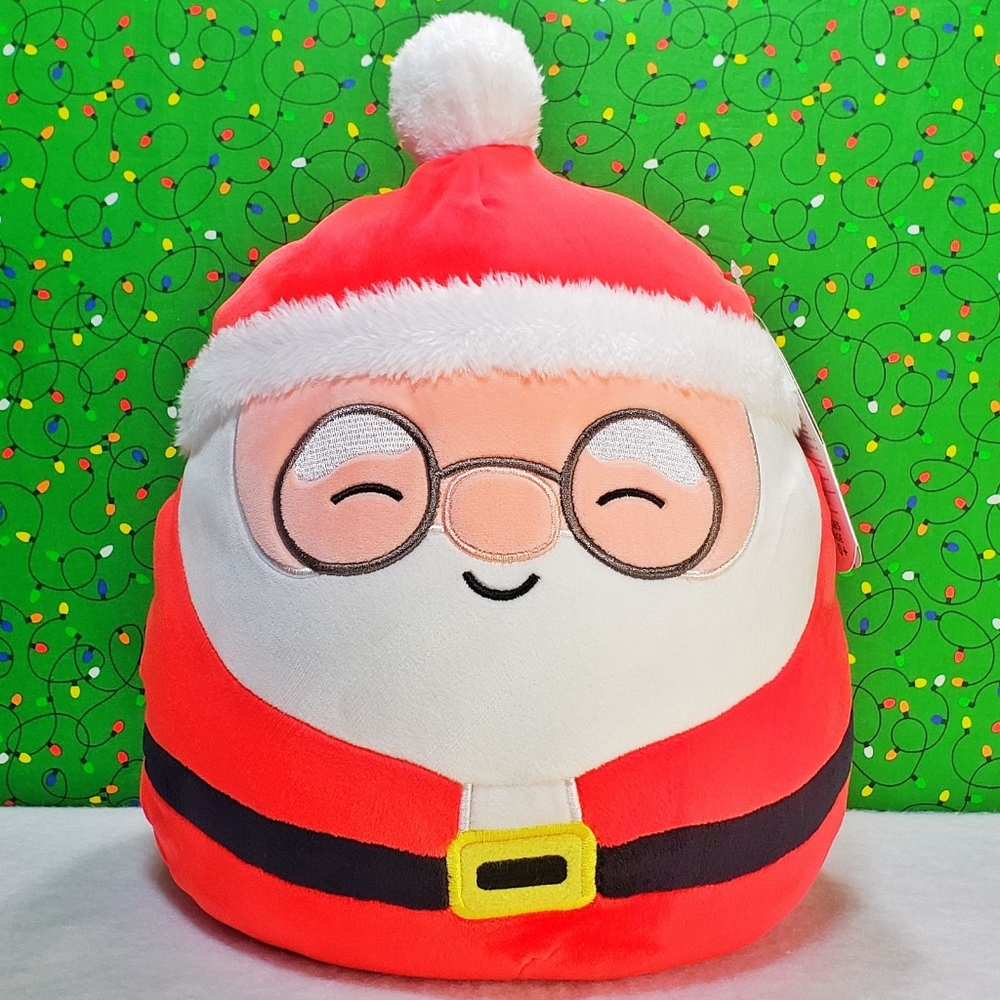 Squishmallow Nick Santa Claus 12" UltraSoft Stuffed Christmas Holiday Plush NWT